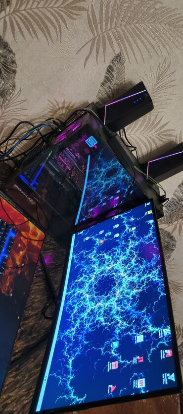 Masaüstü kompüterlər və iş stansiyaları: Gaming kompüter komplekti her şey ustunde hazir qoş işlet windos 10 — 1