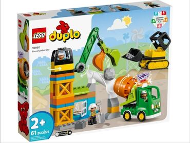 Игрушки: Lego Duplo 10990 Строительная площадка 🚜🚧🚨 рекомендованный возраст