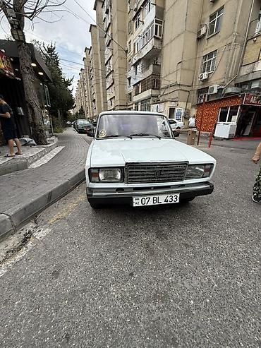 vaz 2106 abirsofka: VAZ 2107 sedan - Kuzov: 4 qapılı sedan, ağ rəng, xrom detallı ön-arka — 7