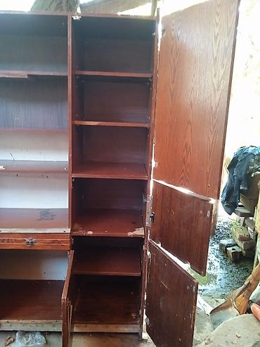 прихожие шкафы: Шифоньер, шкаф для одежды, Б/у, Прямой, ЛДСП — 3