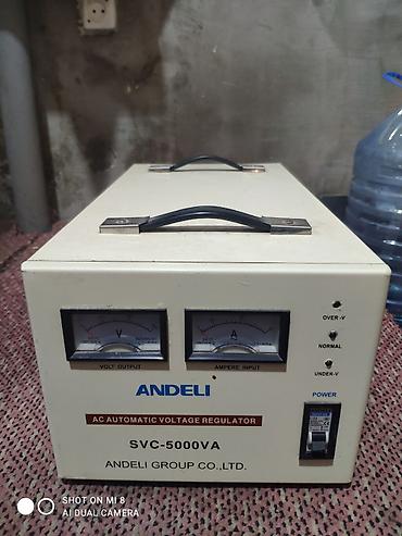 stablizator 5000: ANDELI SVC-5000VA – Avtomatik Gərginlik Tənzimləyicisi (AC AVR) İŞLEK — 1