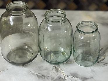 рет банки: Стеклянные банки классические, 1л -15сом 2л - 30сом 3л - 40сом — 1