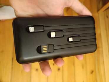 powerbank telefon: Повербанк 10000 мАч, Б/у