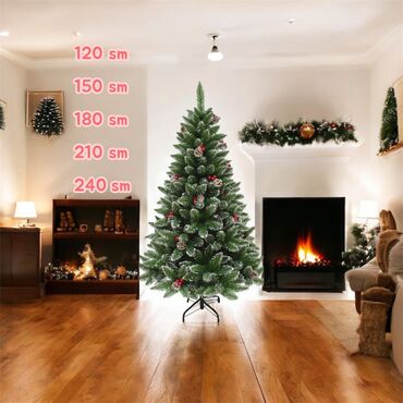 Yeni il ağacları: Yolkalar 60-300sm Hər qiymete var whatsappdan yazin olcusun ve — 2