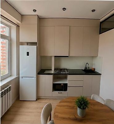 жд тупик: 2 комнаты, 57 м², Кок-Жар ж/м Элитка, 7 этаж, Евроремонт — 2