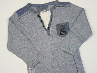 elegancka bluzka do spodni: Bluzka, Rebel, 4-5 lat, 104-110 cm, stan - Zadowalający