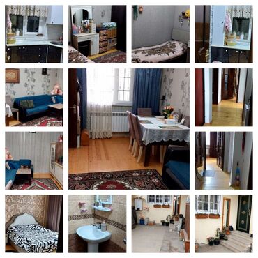 heyet evleri satilir: 3 комнаты, 60 м², Средний ремонт