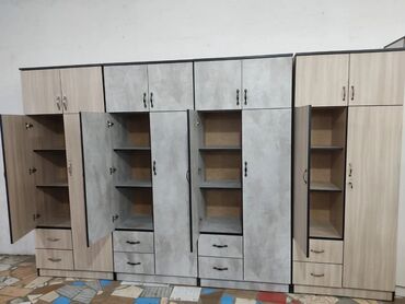 Шкафы для одежды: Шкаф для одежды, Новый, Прямой, ЛДСП — 7