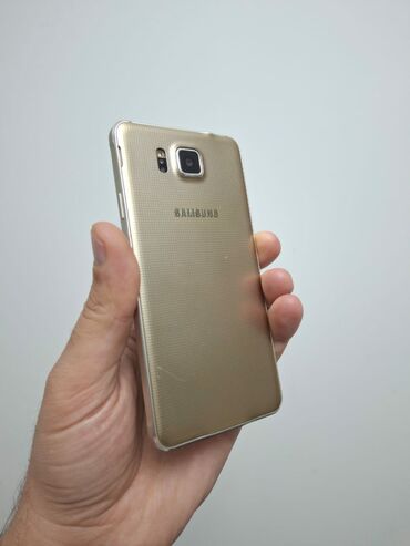 Samsung: Samsung Galaxy Alpha, 32 GB, rəng - Qızılı, Barmaq izi — 10