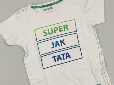 białe sukienki letnie na ramiączkach: T-shirt, 8 years, 122-128 cm, condition - Good