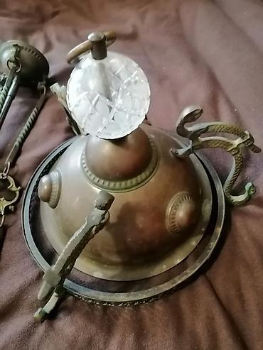 İşıqlandırma: Çılçıraq, 1 lampa, Metal — 4