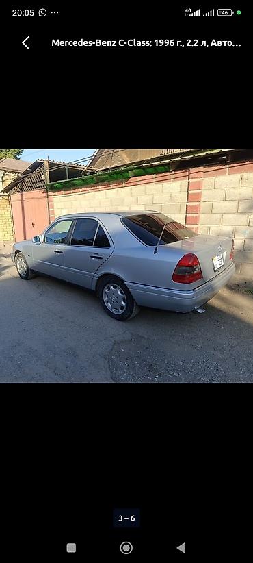 bmw e46 m3: Mercedes-Benz C-Class: 1996 г., 2.2 л, Автомат, Бензин, Седан — 1