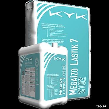 balaca hovuzlar: Megaİzo Lastik 7 S 102Megaİzo Lastik 7 S 102 - 20 kg toz+6,35 kg maye — 1