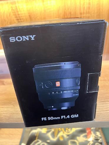 buds fe: Sony FE 50mm F1.4 GM (SEL50F14GM) obyektiv Yenidir qutusu açılmıyıb — 1