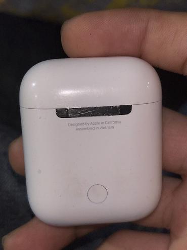 airpods apple: Orjinal airpods 2 
Heçbir problemi yoxdur — 3