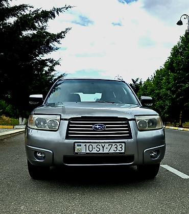 naxcıvan avtomobil elanları: Subaru Forester – gümüşü rəngli, kompakt krossover/SUV Texniki — 1