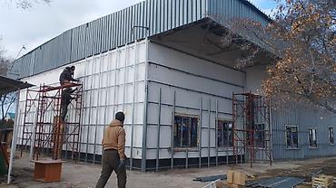 Фасадные сэндвич панели: Фасадные работы быстро качественно, бесплатный замер. Травертин — 14