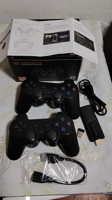çoxlu oyunlar 20: Gamestick K8 oyun konsolu seti 40000oyun Xüsusiyyətlər: - TV-yə — 3