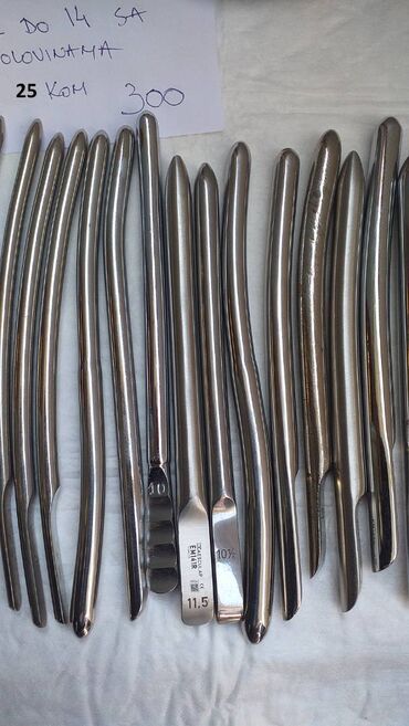 Ostali medicinski proizvodi: Hegar dilatatori Kao sa slika Cene već od 240 eura Ne odgovaram na na lalafo.rs — 9 Ostali medicinski proizvodi: Hegar dilatatori Kao sa slika Cene već od 240 eura Ne odgovaram na — 9