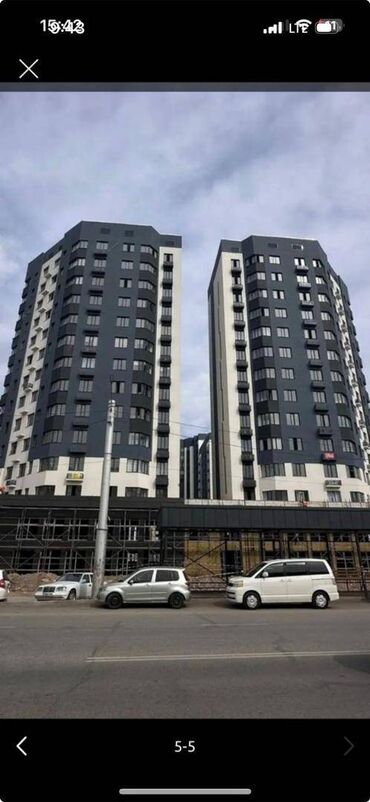 квартира бишкек аренда долгосрочно дизель: 2 комнаты, 60 м², 4 этаж