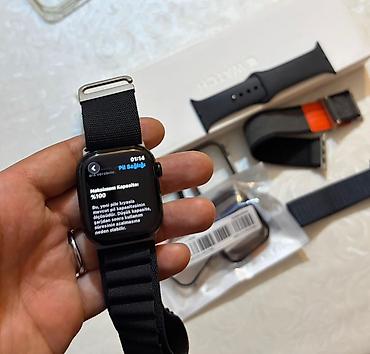 apple watc: Apple Watch 10/42mm– çoxsaylı aksesuarlarla Xüsusiyyətlər: - Ekranda — 1