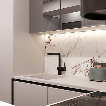 Продажа квартир: 1 комната, 30 м², Элитка, 9 этаж, Дизайнерский ремонт — 3