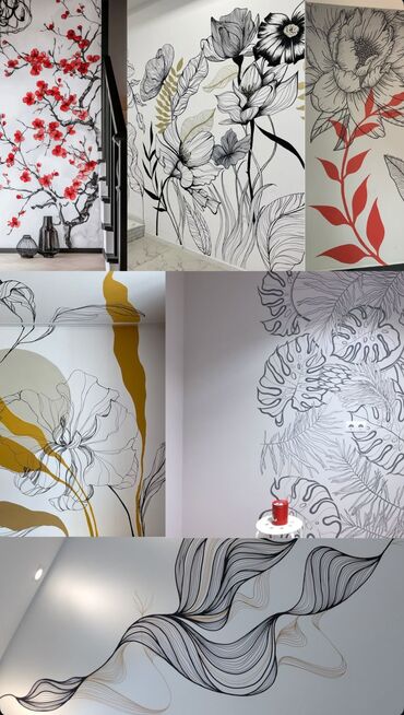 Декоративная роспись: Аэрография, Барельеф, Художественная роспись Больше 6 лет опыта — 8