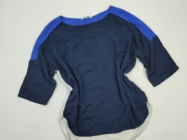niebieska bluzki hiszpanki: Блуза жіноча, XL, стан - Дуже гарний