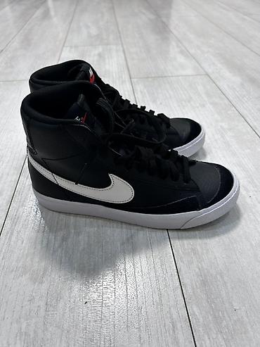 nike blazer: Мужские кроссовки, 37.5, 38, Nike, Б/у, цвет - Черный, Платная доставка, Самовывоз — 2