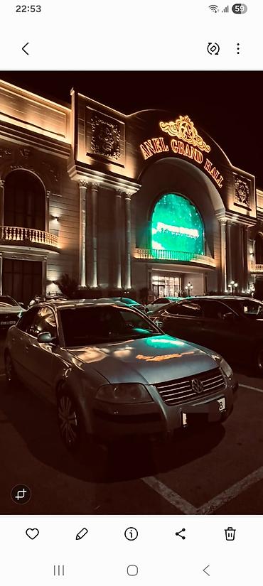 рулевой гур: Volkswagen Passat: 2002 г., 2 л, Механика, Бензин, Седан — 1
