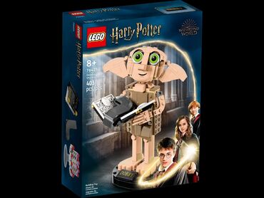 Игрушки: Lego Harry Potter 🤓 76421 Домовой Эльф Добби 🧝 рекомендованный возраст