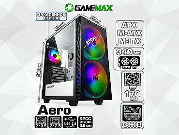 🔥 GameMax Aero + 2 Kuller 200MM 🔥 🌬 Soyutma və Hava Axını —