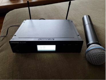 Mikrofonlar: İşlənmiş Radio Mikrofon Shure — 5