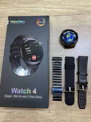 huawei gt 2: Новый, Смарт часы, Smart, Сенсорный экран, цвет - Черный