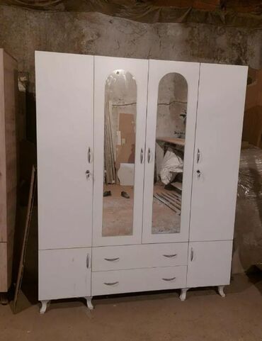 Sifarişlə dolablar: 4Qapi Dolab satılır qiyməti 260Azn ölçü 160*200*45 sifarişlədir — 2