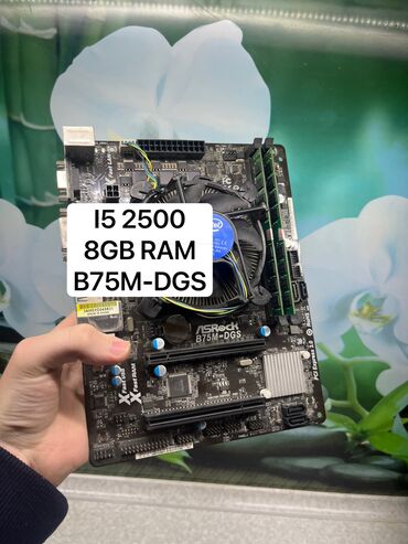 оперативка 4 гб ddr3: Энелик плата, Колдонулган, ASRock, LGA1155, Micro-ATX, ПК үчүн