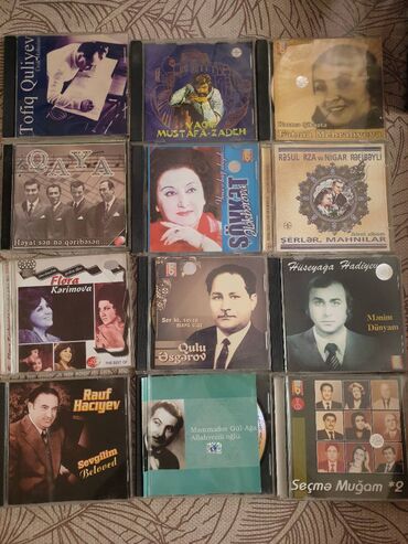 cereke kitabi oxu: CD диски. Азербайджанские. коллекция. цены разные за каждый диск. гая