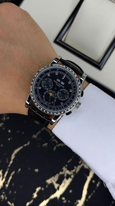 bas ortusu: Yeni, Qol saatı, Patek Phillipe, rəng - Qara — 4