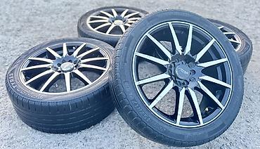 şam disk 17: Toyota Prius Hyundai,Kia modellərinə uyğundur Dörd ədəd qara və gümüşü — 1