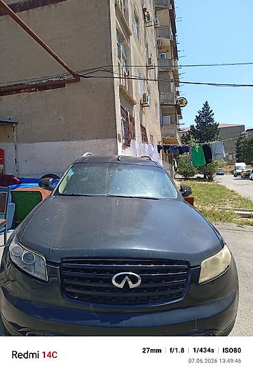 Avtomobil satışı: Infiniti FX (fX45 seriyasına bənzər) krossover Xüsusiyyətlər: - — 3