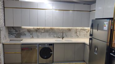 Sifarişlə mətbəx mebeli: Sifarişlə mətbəx dəsti, MDF — 5