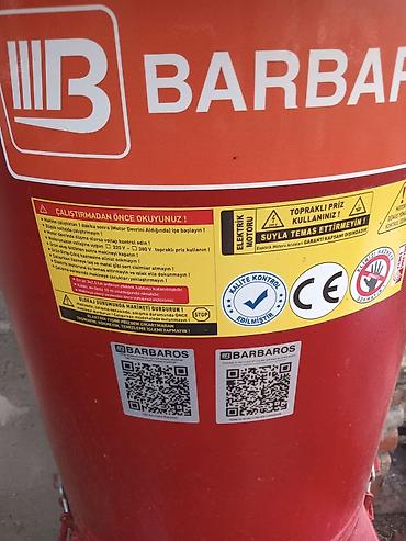 Ot doğrayan aparatlar: BARBAROS elektrikli yem/ot doğrama və qarışdırma maşını Texniki — 1