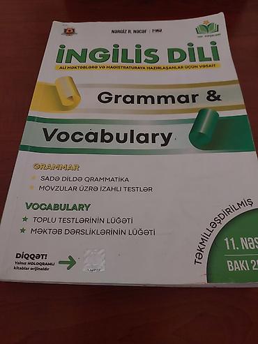 at heykeli: Məhsul: “İngilis Dili – Grammar & Vocabulary” dərs vəsaiti (Nərgiz — 1