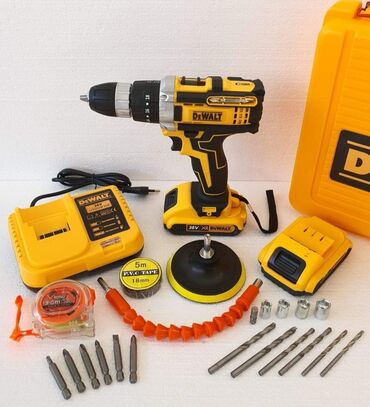 Akumulatorske bušilice: Prodajem novu i kvalitetnu aku bušilica (šrafilica) DEWALT sa čekićem — 5