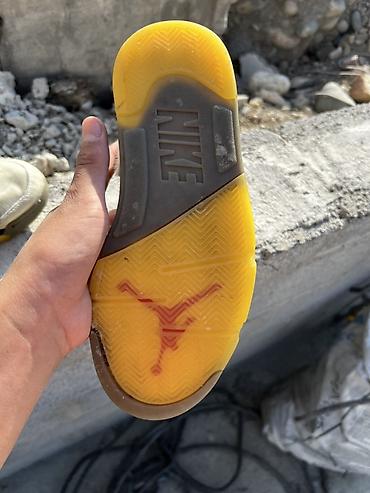 новые туфли: Мужские кроссовки, 38, Off-White, Б/у, цвет - Желтый, Самовывоз, Платная доставка — 3