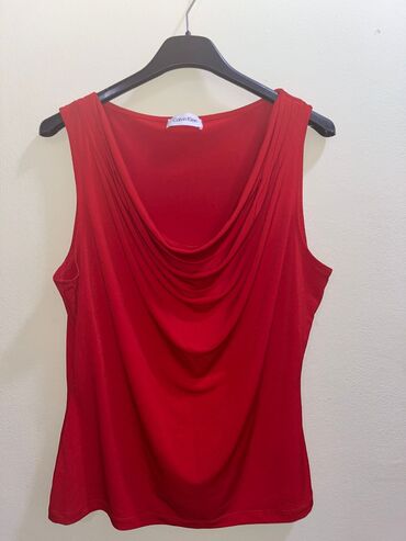 navigare majice: M (EU 38), Lycra, Single-colored, color - Red