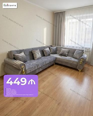 abşifka taxta: Künc divan – Konforto Mebel - Ölçülər: 280 × 200 sm - Material: ağac — 1