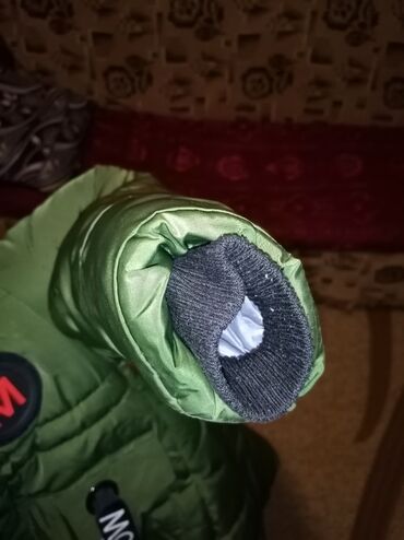 Kurtkalar: Uşaq üçün qışlıq parka - Rəng: zeytun-yaşıl Uşaq gödəkçəsi Şəki — 2