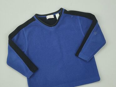 bershka niebieski sweterek: Sweatshirt, 3-4 years, 92-98 cm, condition - Good