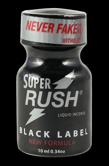 SUPER RUSH BLACK LABEL (10 мл) — эталон мощности и глубины ощущений